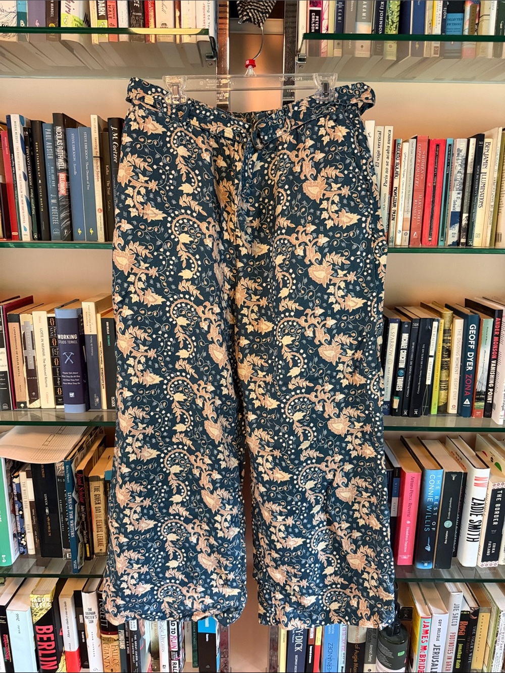 Floral wide leg trousers from Wrap London